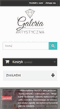 Mobile Screenshot of galeria-artystyczna.pl